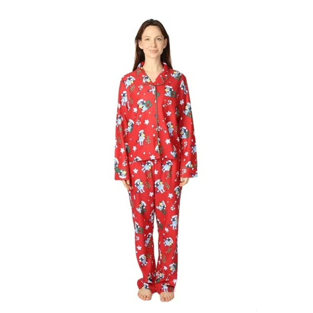 NWT Bluey Family Sleep Women's 2-Piece Pajama Set